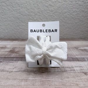 Baublebar Maria Eyelet Bow Hair Clip